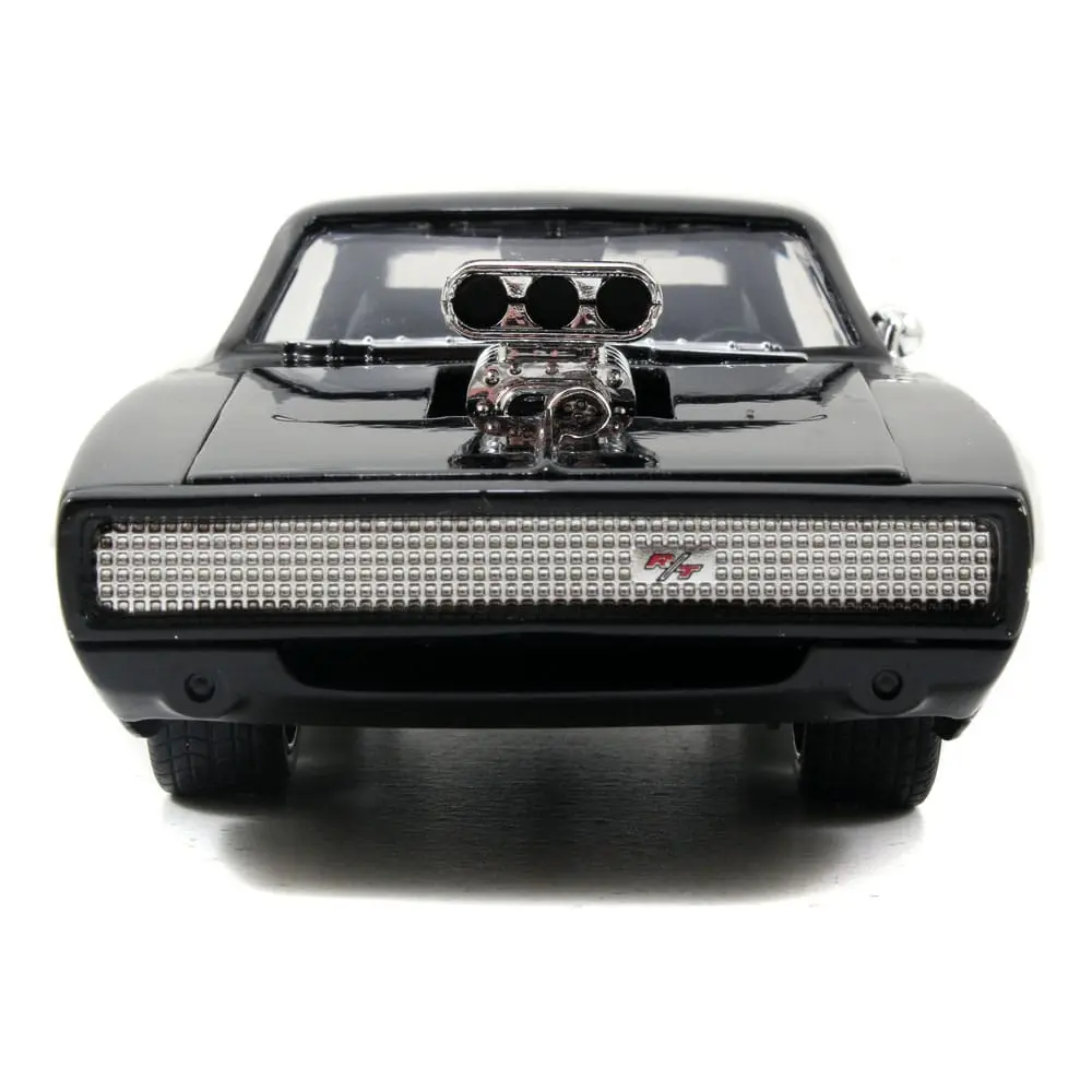 The Fast and Furious Diecast Model Hollywood Rides 1/24 1970 Dodge Charger s Dom Toretto Figurkou fotografii produktu