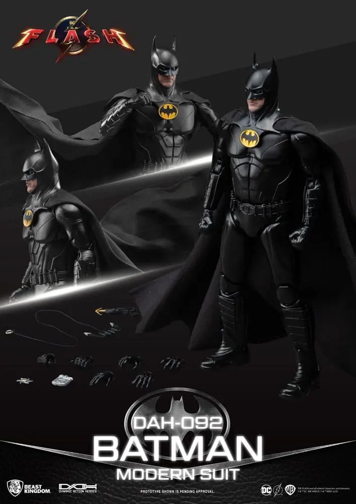 The Flash Dynamic 8ction Heroes akční figurka 1/9 Batman Modern Suit 24 cm fotografii produktu