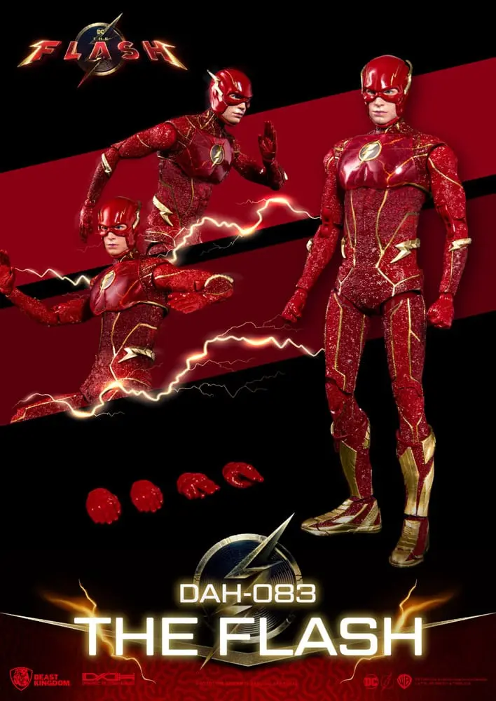 Akční figurka The Flash Dynamic 8ction Heroes 1/9 The Flash 24 cm fotografii produktu