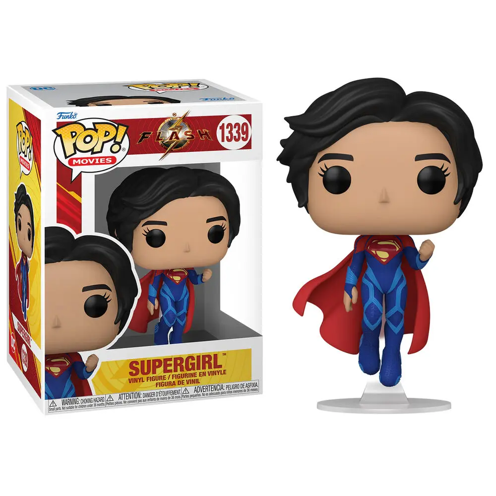 The Flash POP! Movies Vinylová Figurka Supergirl 9 cm fotografii produktu