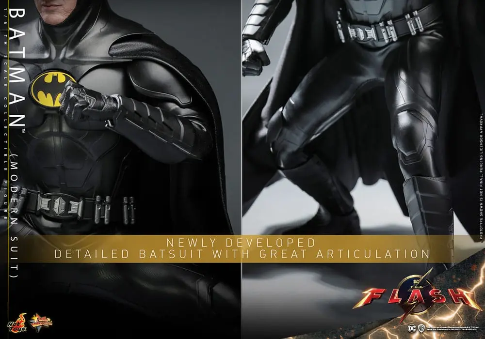The Flash Movie Masterpiece akční figurka 1/6 Batman (Modern Suit) 30 cm fotografii produktu