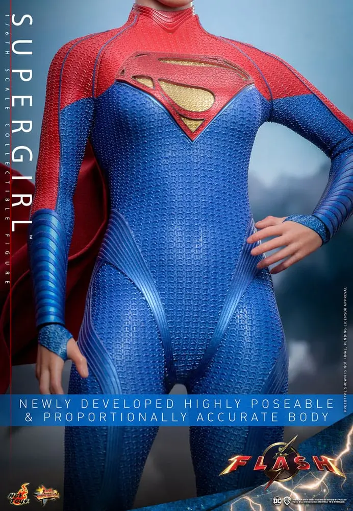 The Flash Movie Masterpiece Akční figurka 1/6 Supergirl 28 cm fotografii produktu