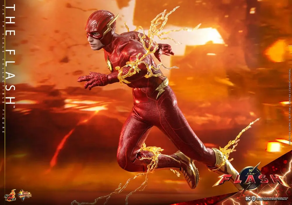The Flash Movie Masterpiece Akční figurka 1/6 The Flash 30 cm fotografii produktu