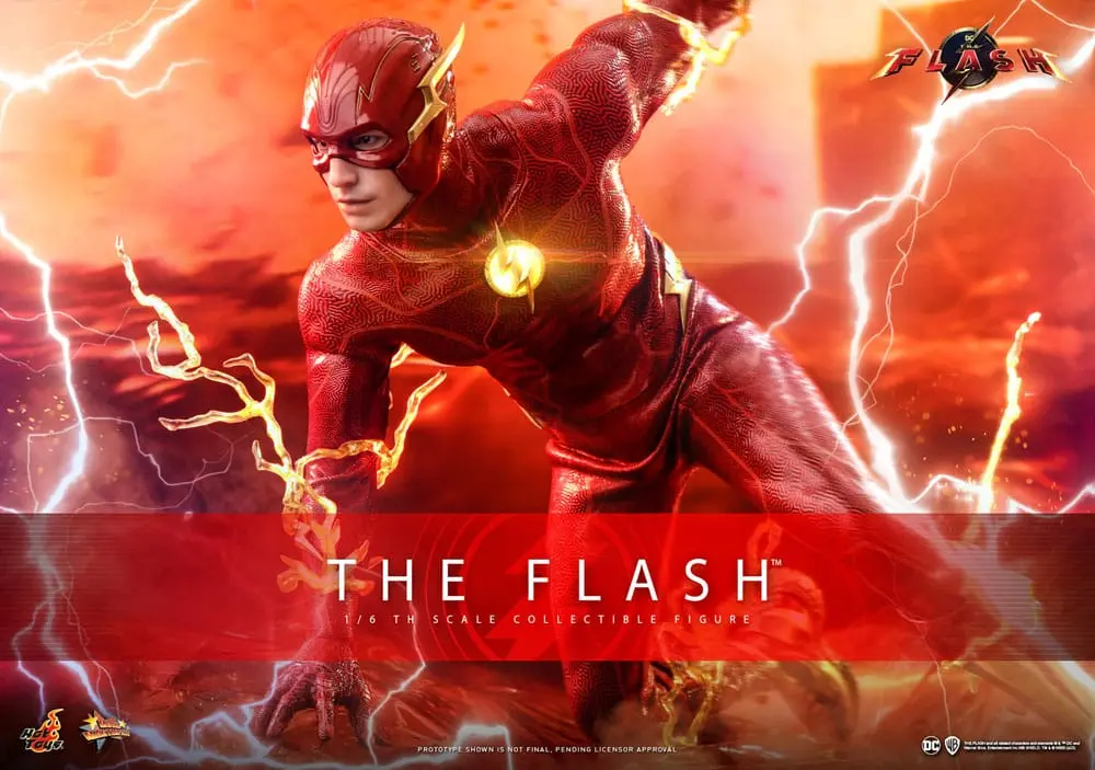 The Flash Movie Masterpiece Akční figurka 1/6 The Flash 30 cm fotografii produktu
