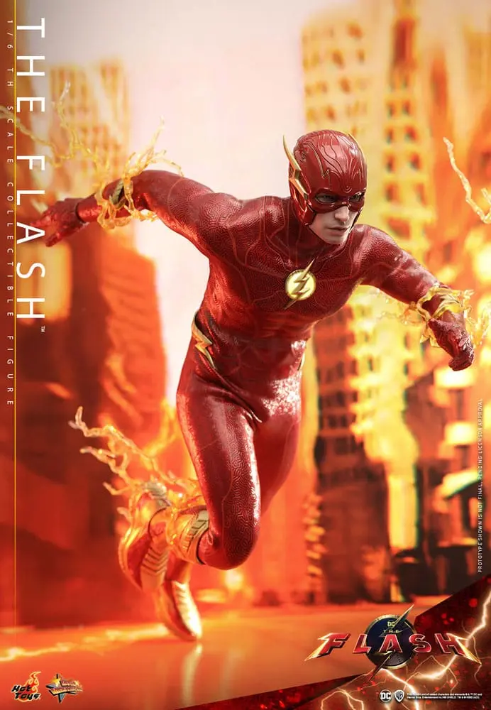 The Flash Movie Masterpiece Akční figurka 1/6 The Flash 30 cm fotografii produktu