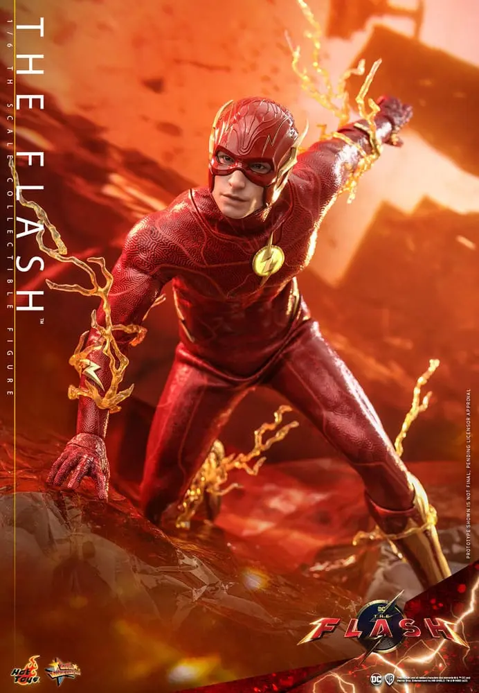 The Flash Movie Masterpiece Akční figurka 1/6 The Flash 30 cm fotografii produktu