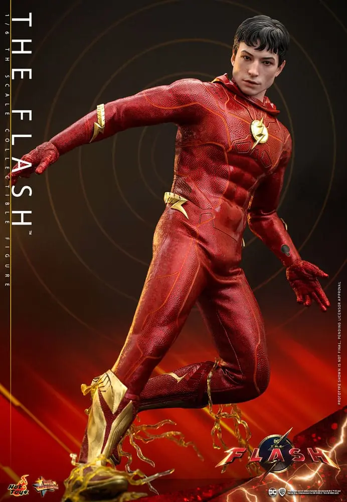 The Flash Movie Masterpiece Akční figurka 1/6 The Flash 30 cm fotografii produktu