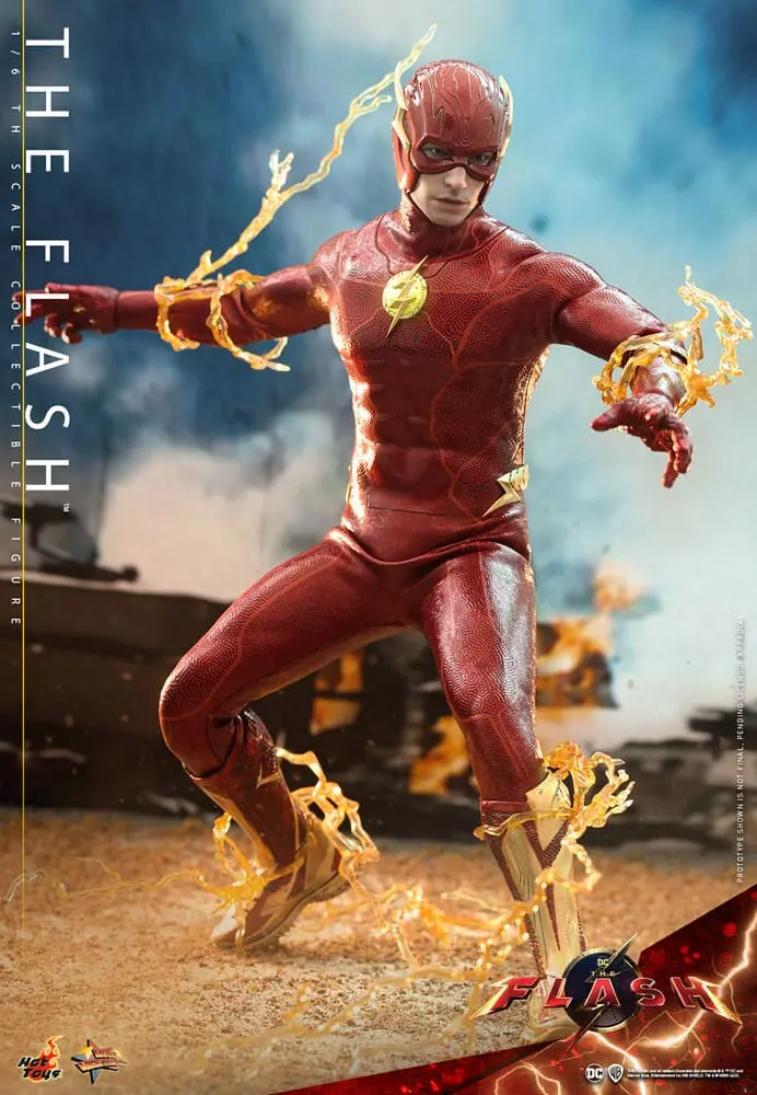 The Flash Movie Masterpiece Akční figurka 1/6 The Flash 30 cm fotografii produktu