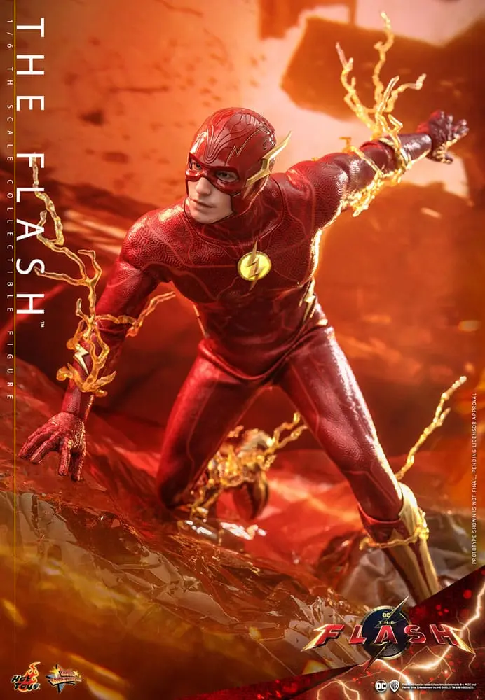 The Flash Movie Masterpiece Akční figurka 1/6 The Flash 30 cm fotografii produktu