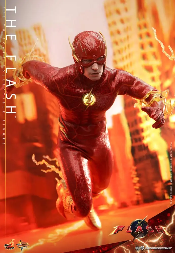 The Flash Movie Masterpiece Akční figurka 1/6 The Flash 30 cm fotografii produktu