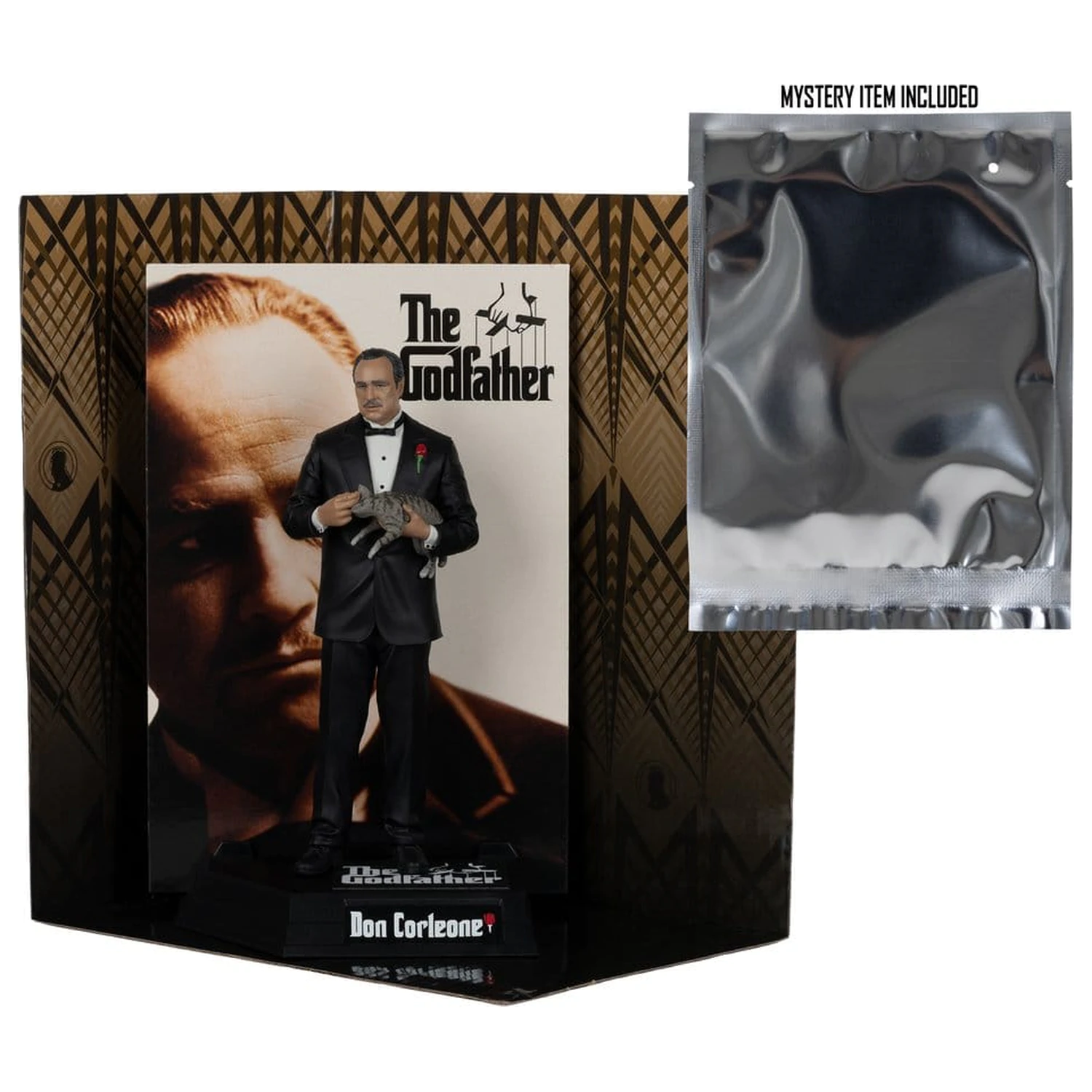 The Godfather Movie Maniacs Paramount figurka Don Corleone 17 cm fotografii produktu
