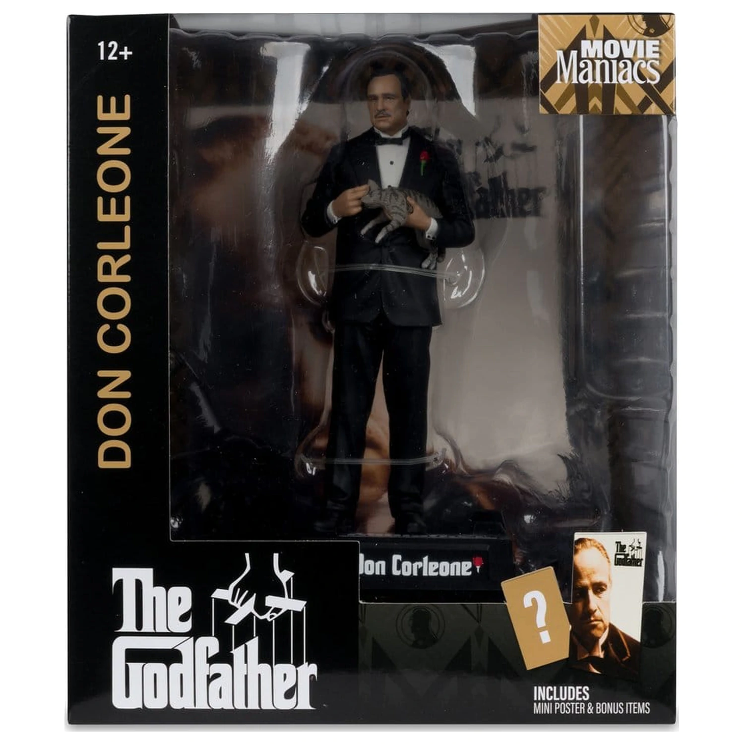 The Godfather Movie Maniacs Paramount figurka Don Corleone 17 cm fotografii produktu