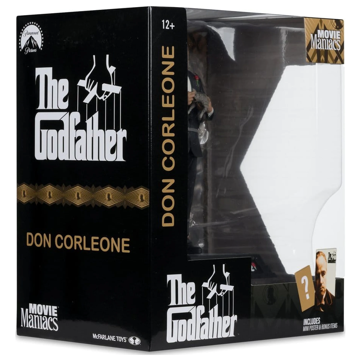 The Godfather Movie Maniacs Paramount figurka Don Corleone 17 cm fotografii produktu