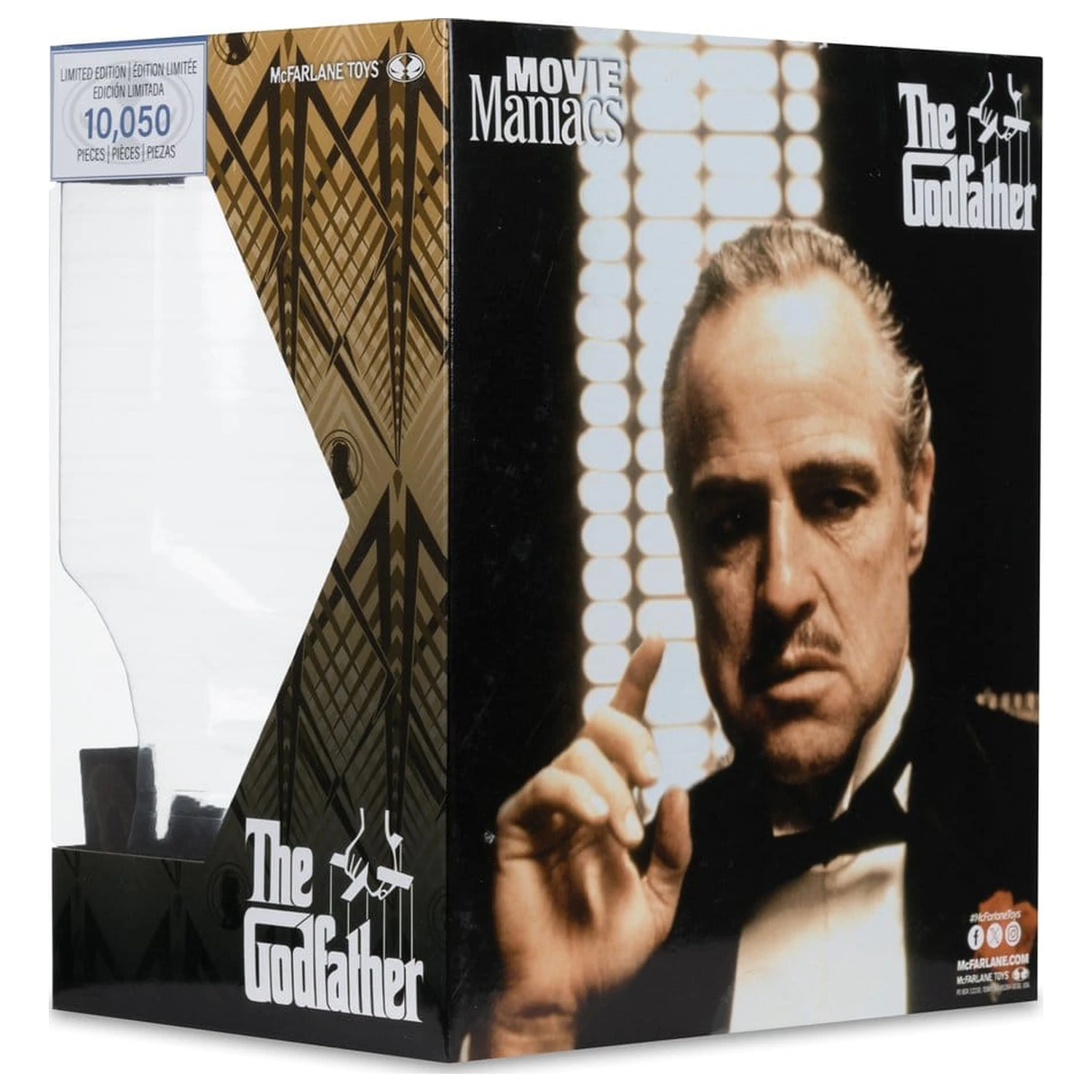 The Godfather Movie Maniacs Paramount figurka Don Corleone 17 cm fotografii produktu