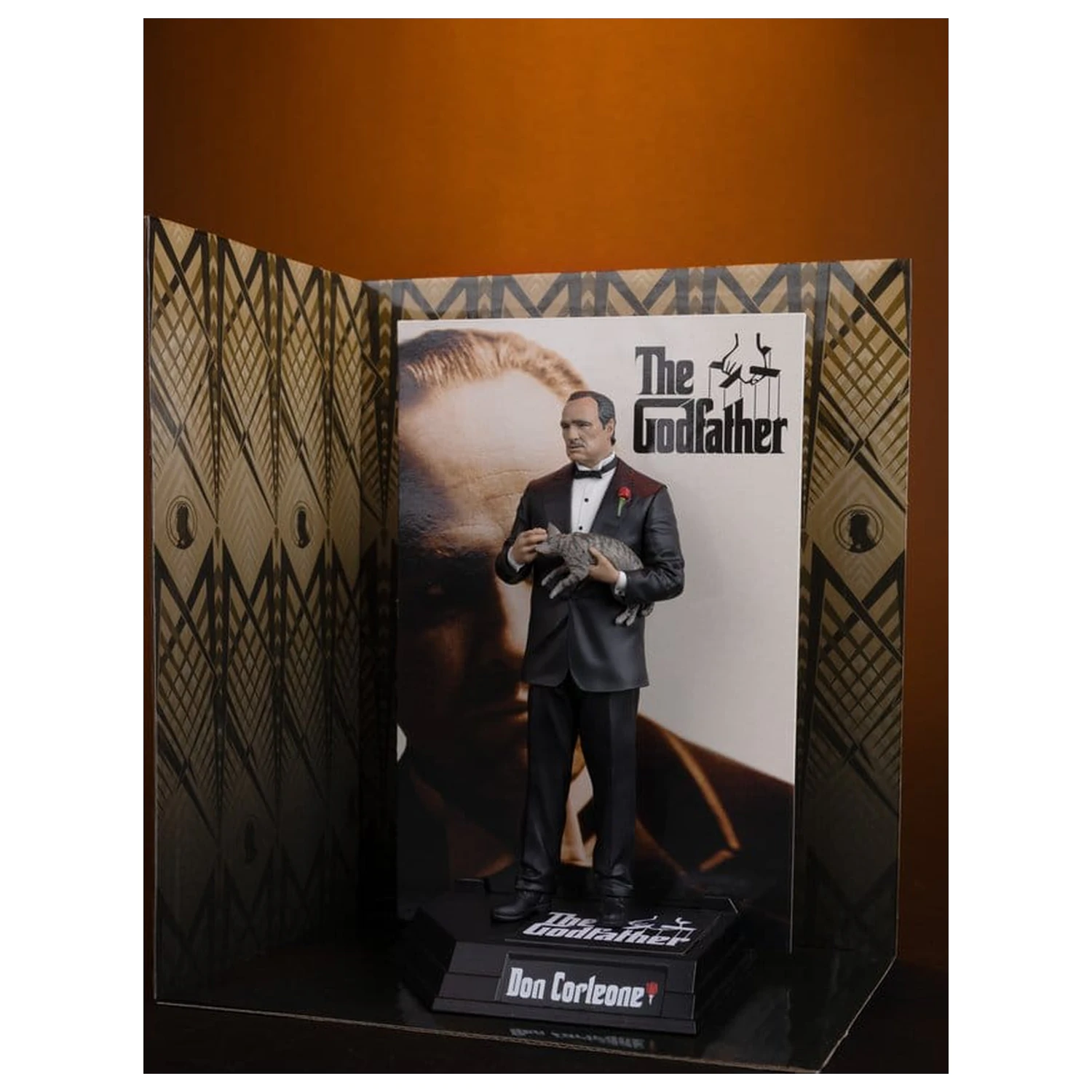 The Godfather Movie Maniacs Paramount figurka Don Corleone 17 cm fotografii produktu
