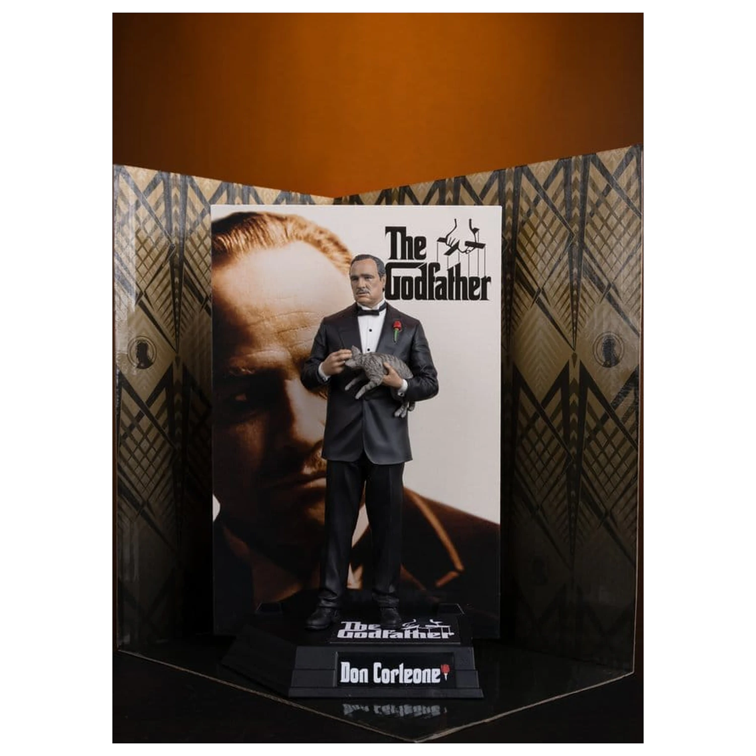 The Godfather Movie Maniacs Paramount figurka Don Corleone 17 cm fotografii produktu