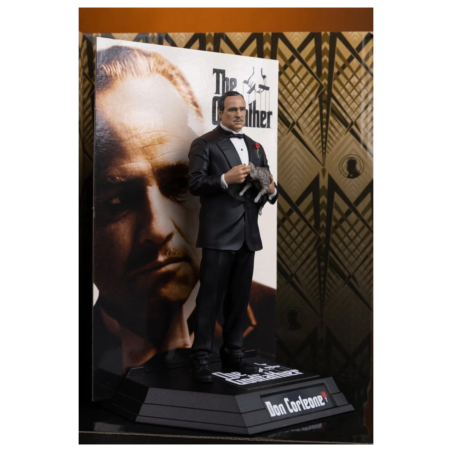 The Godfather Movie Maniacs Paramount figurka Don Corleone 17 cm fotografii produktu