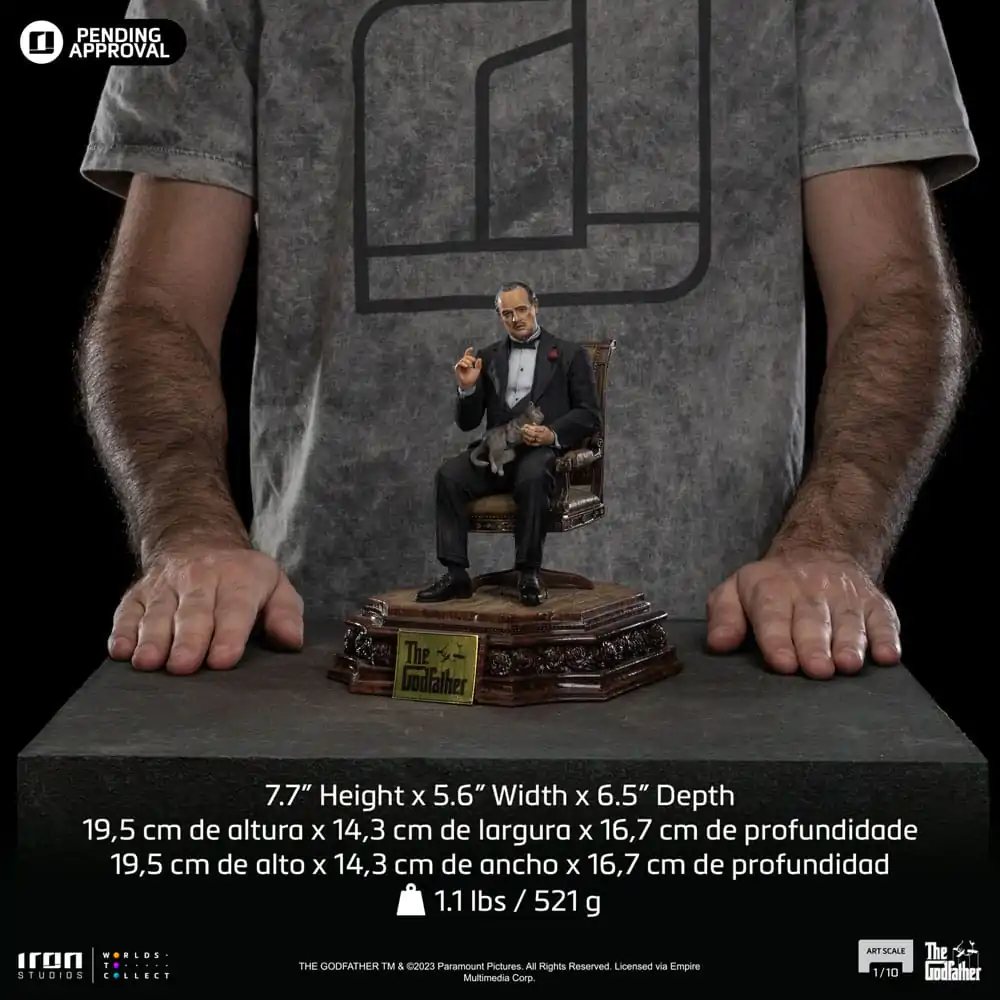 The Godfather Scale Socha 1/10 Don Vito Corleone 19 cm fotografii produktu