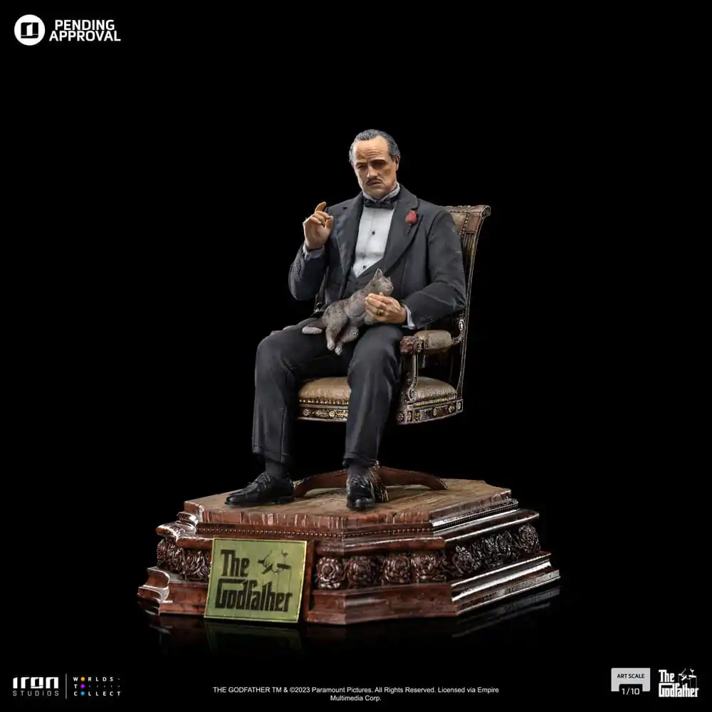 The Godfather Scale Socha 1/10 Don Vito Corleone 19 cm fotografii produktu