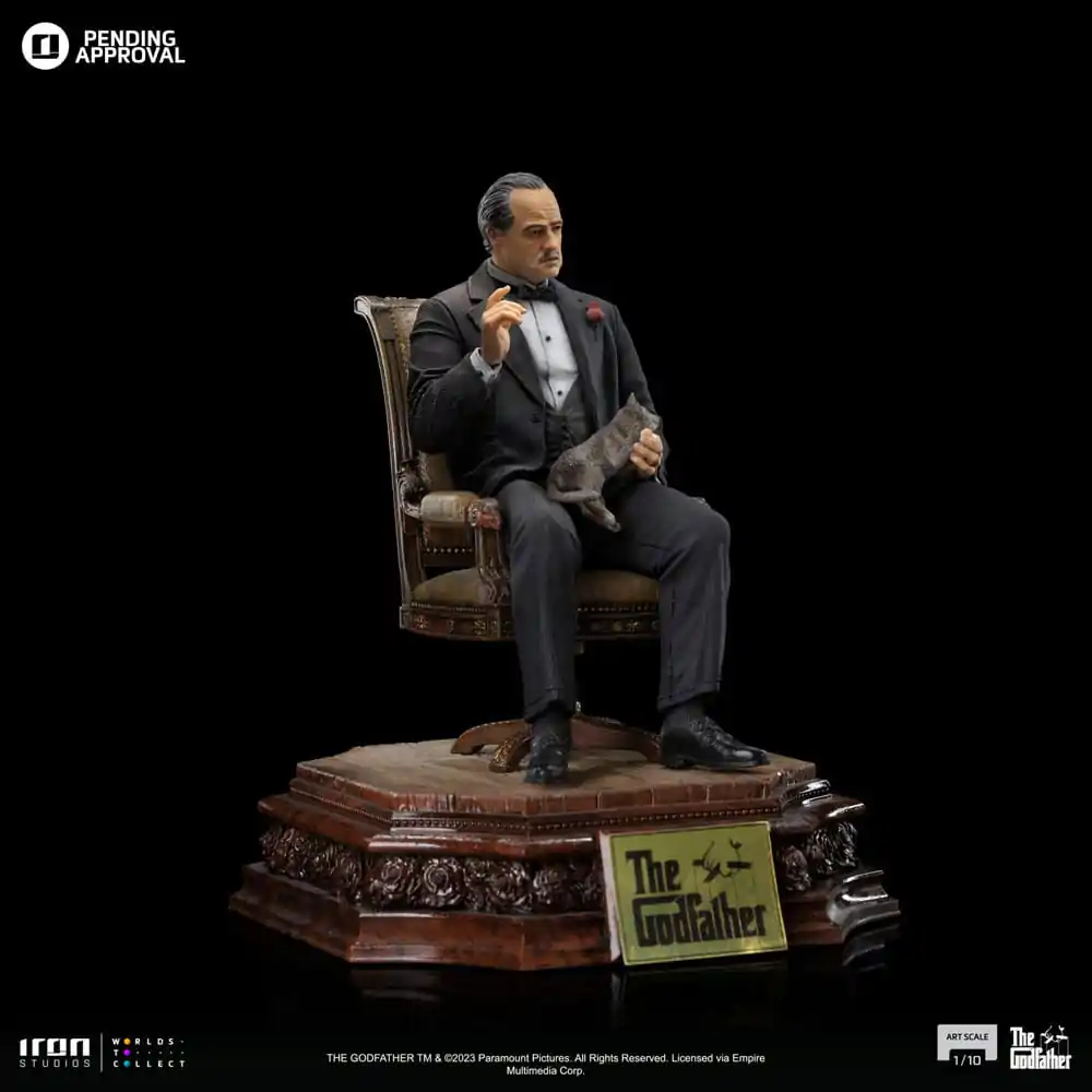 The Godfather Scale Socha 1/10 Don Vito Corleone 19 cm fotografii produktu