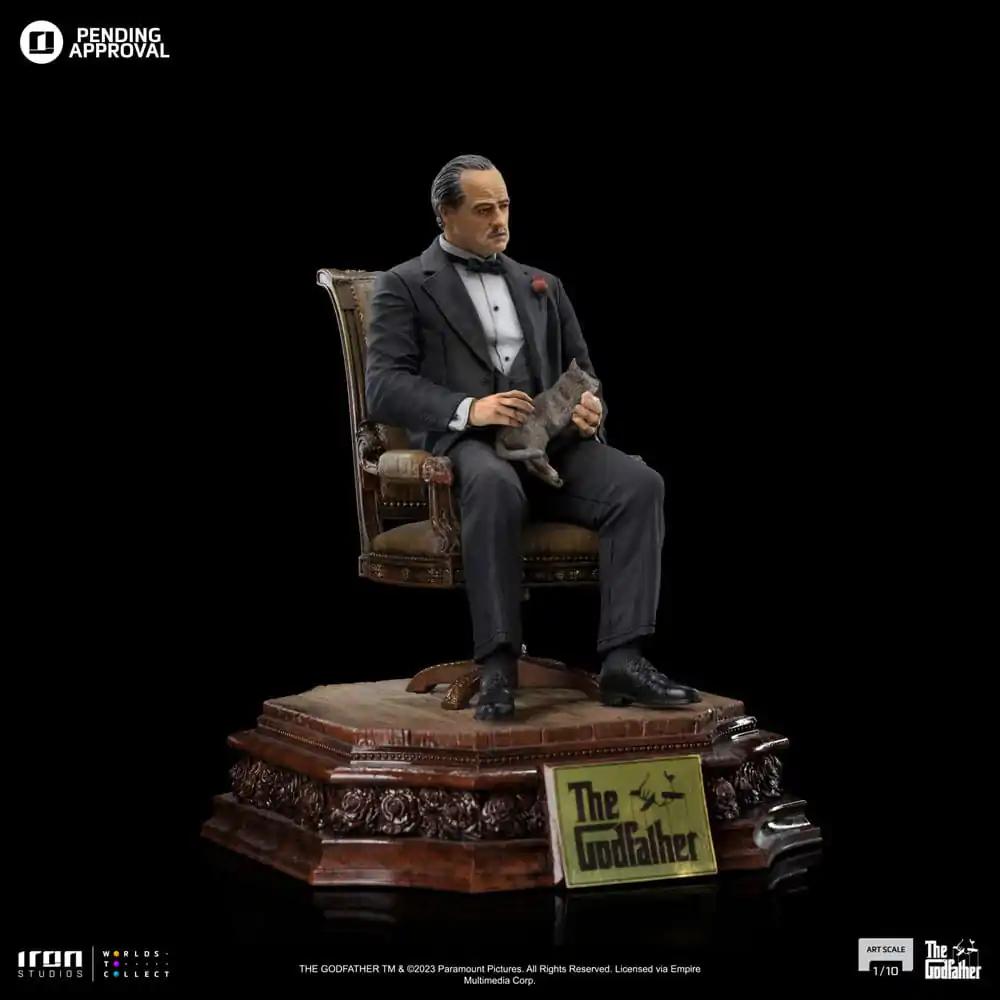The Godfather Scale Socha 1/10 Don Vito Corleone 19 cm fotografii produktu