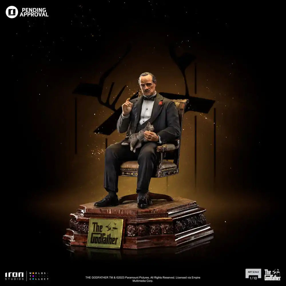 The Godfather Scale Socha 1/10 Don Vito Corleone 19 cm fotografii produktu