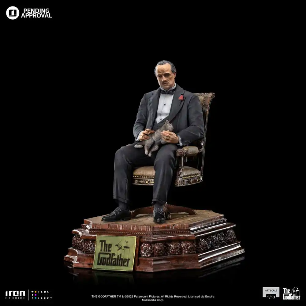 The Godfather Scale Socha 1/10 Don Vito Corleone 19 cm fotografii produktu