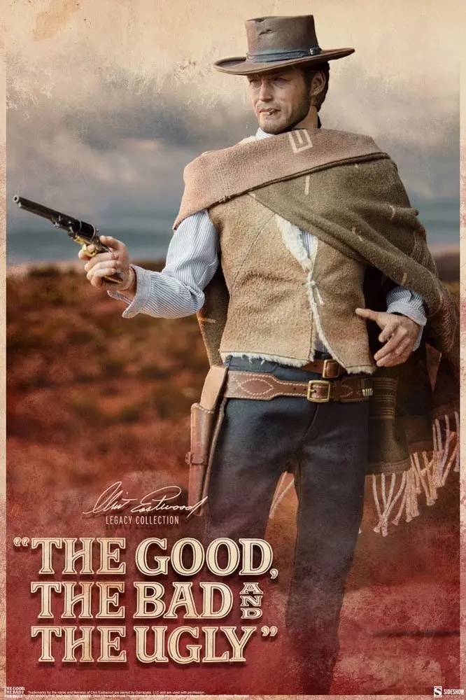 The Good, The Bad and The Ugly Clint Eastwood Legacy Collection akční figurka 1/6 The Man With No Name 30 cm fotografii produktu