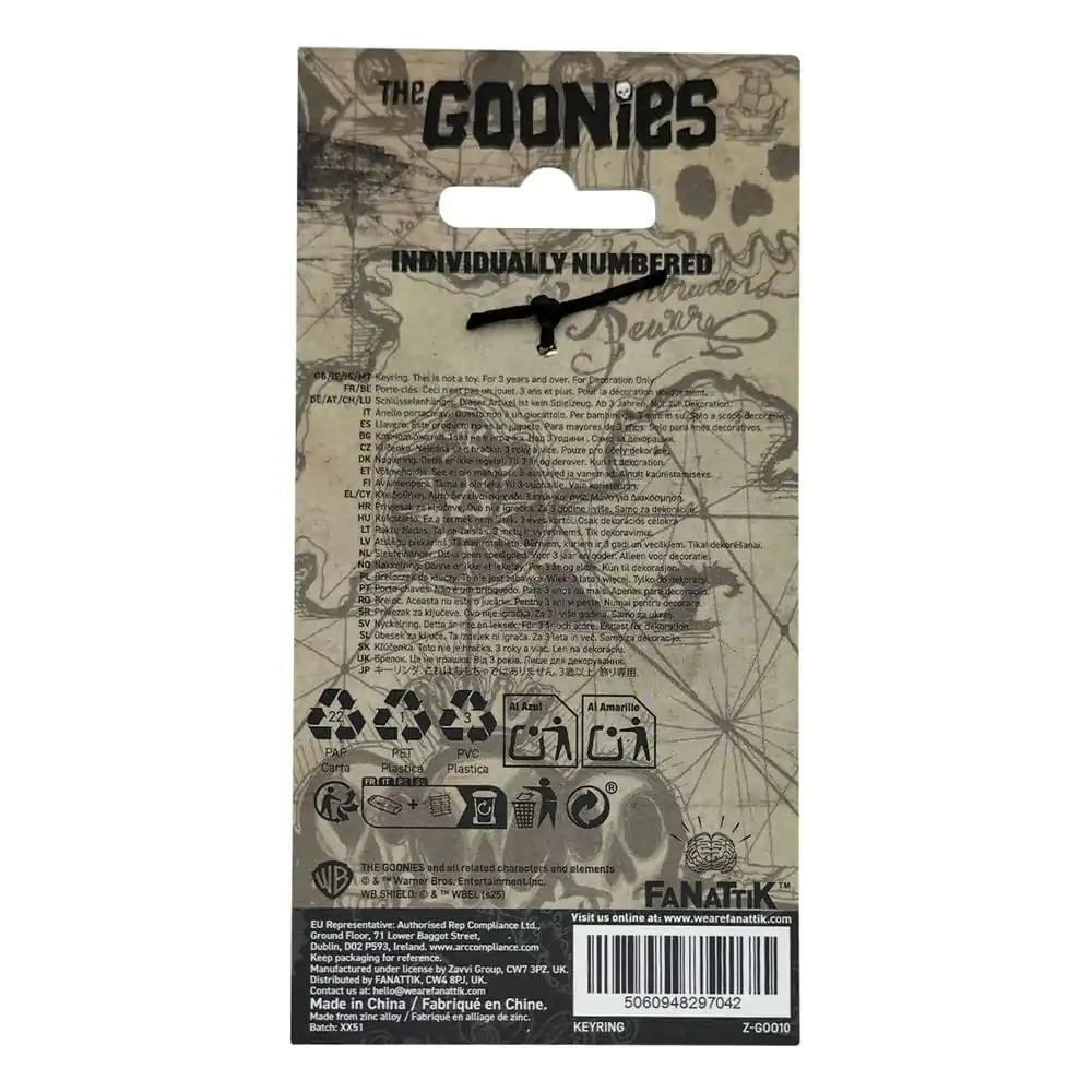 The Goonies Keychain 40th Anniversary Copper Bones Limited Edition Klíčenka fotografii produktu