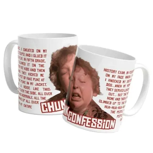 Goonies hrnek Chunkovo vyznání fotografii produktu