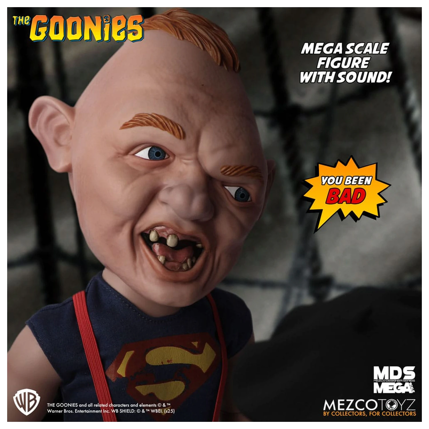 The Goonies MDS Mega Scale Panenka Talking Sloth se zvukem 38 cm fotografii produktu