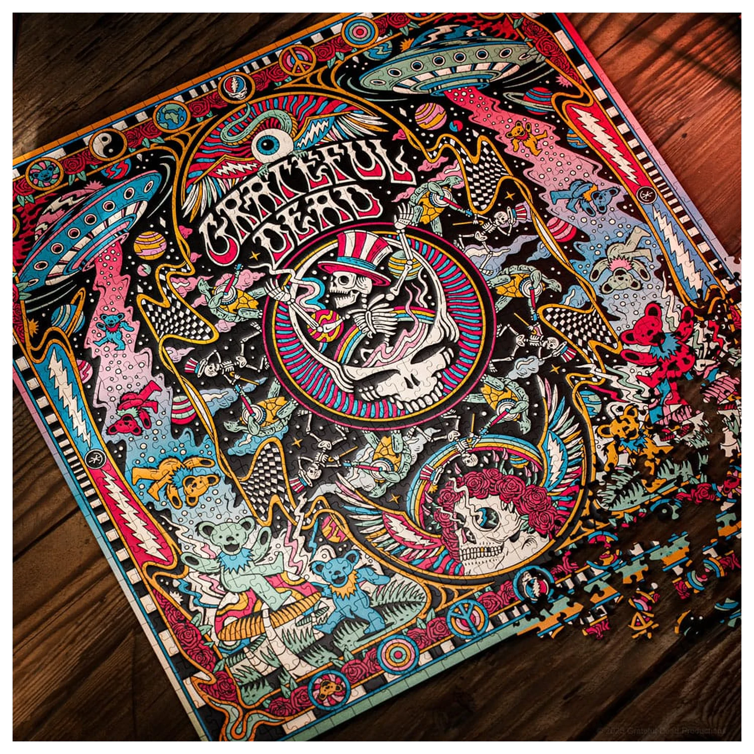 The Grateful Dead multi-dimenzionální puzzle (1000 dílků) fotografii produktu