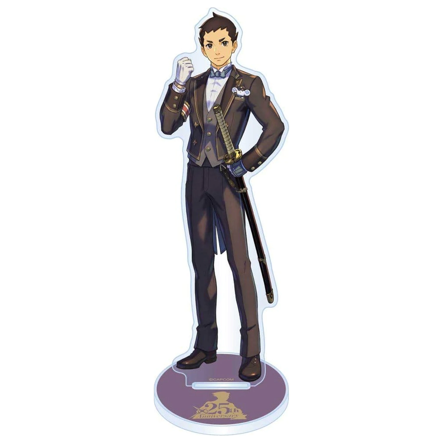 The Great Ace Attorney 25th Anniversary Akrylový Stojan Ryunosuke Naruhodo Main Visual 15 cm fotografii produktu