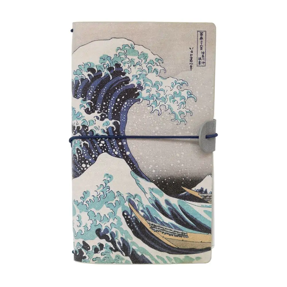 The Great Wave of Kanagawa Hokusai cestovní zápisník fotografii produktu