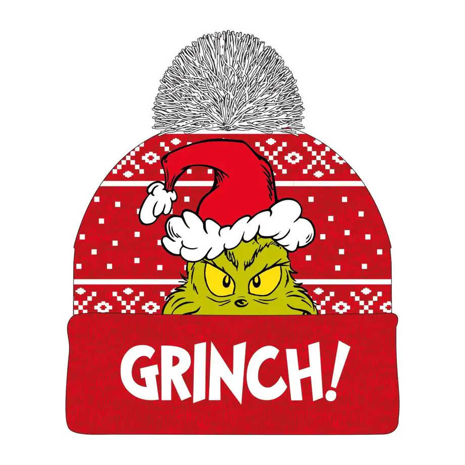 Vánoční čepice Grinch fotografii produktu