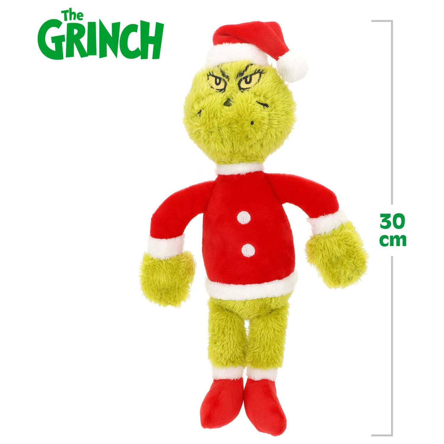 The Grinch Father Christmas plyšová hračka 30 cm fotografii produktu
