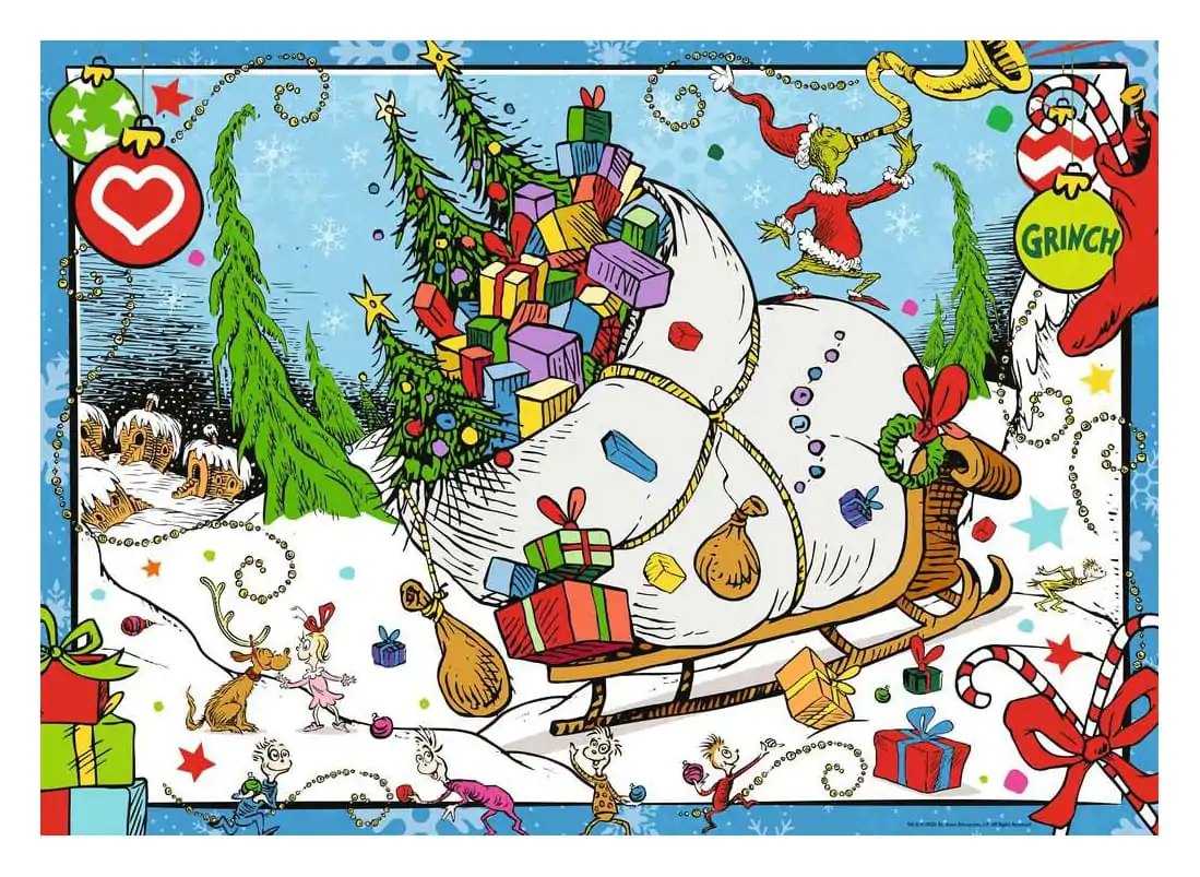 The Grinch Puzzle Plakát (1000 dílků) fotografii produktu