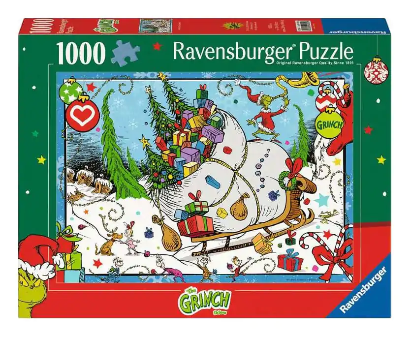 The Grinch Puzzle Plakát (1000 dílků) fotografii produktu