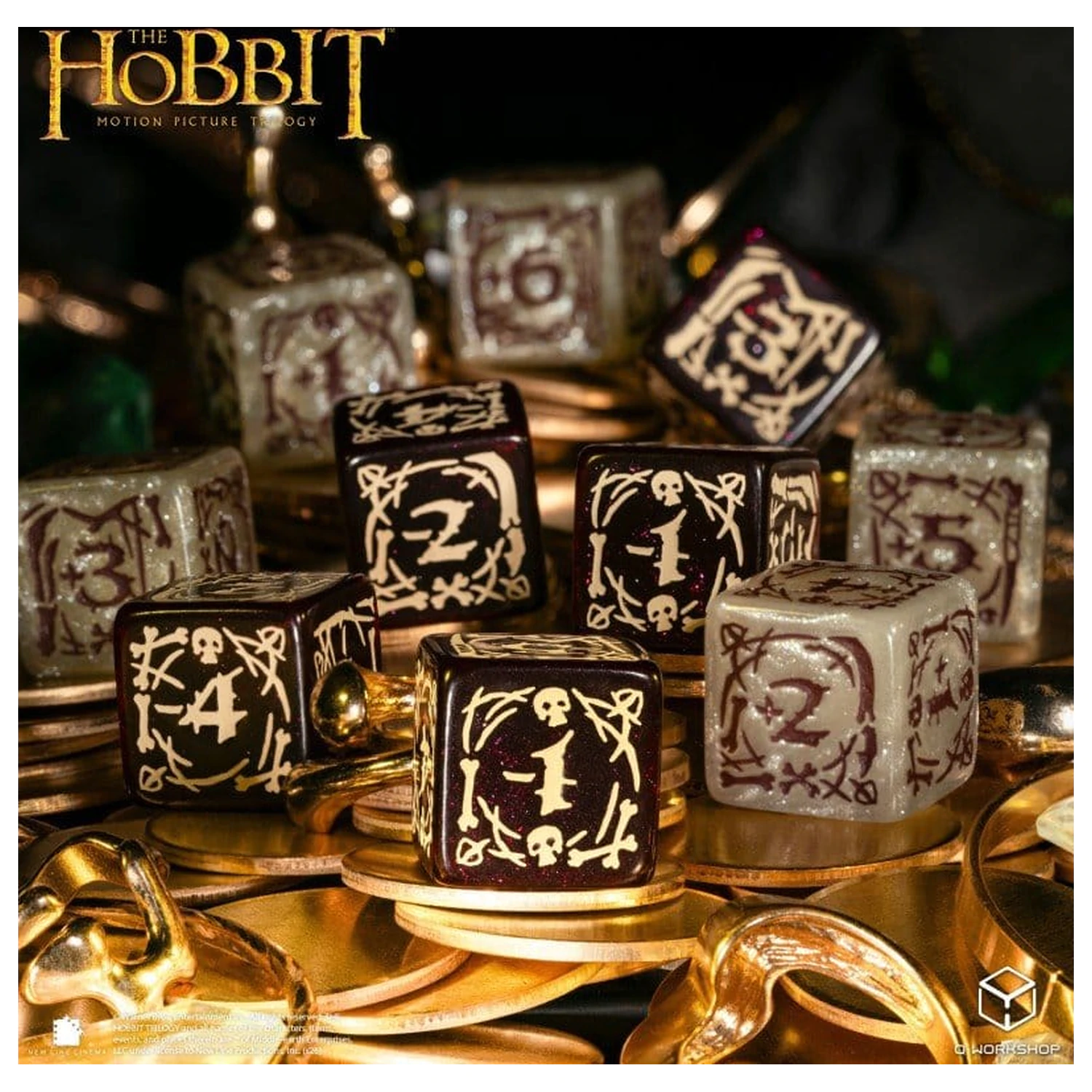The Hobbit: 10 D6 sada kostek Goblins fotografii produktu