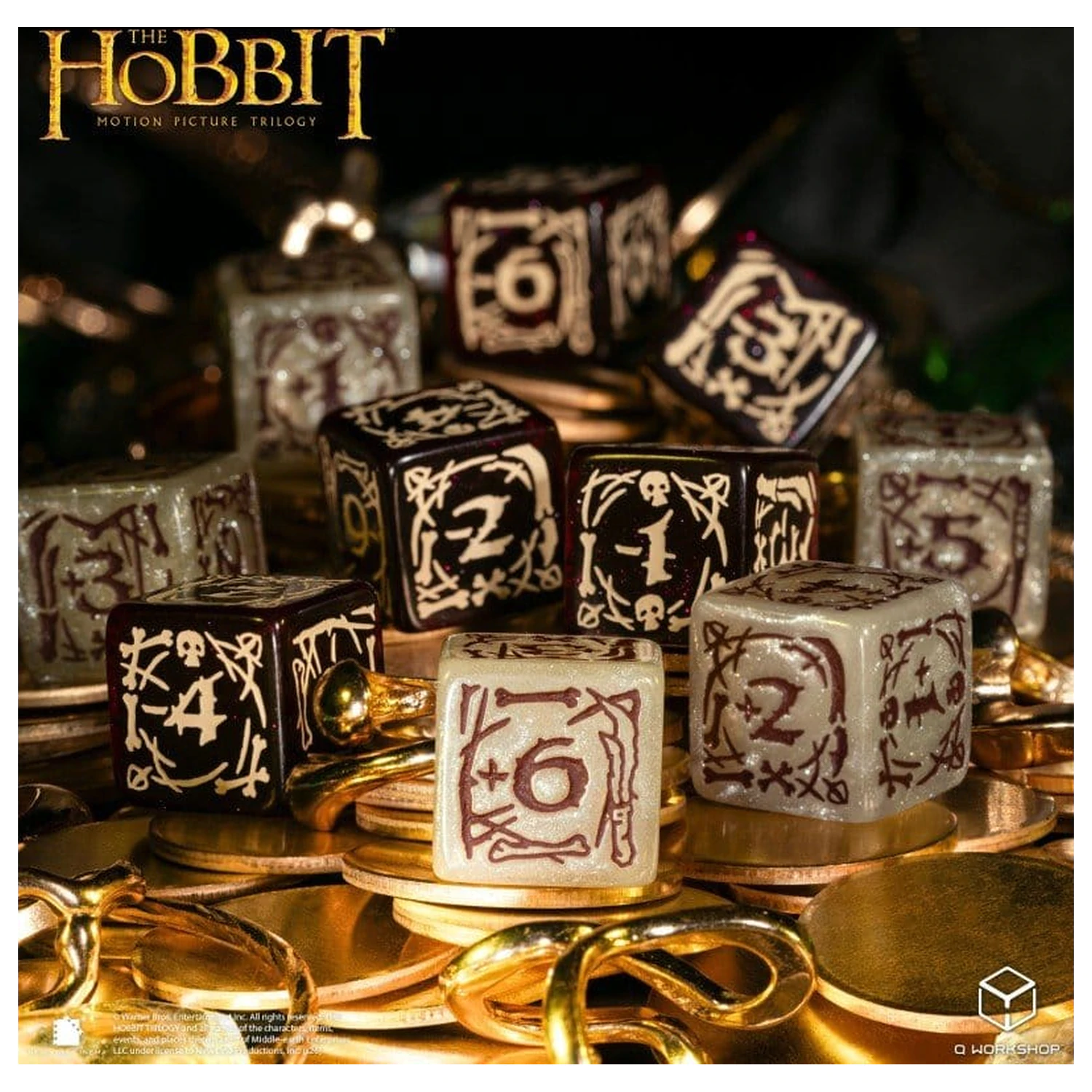 The Hobbit: 10 D6 sada kostek Goblins fotografii produktu