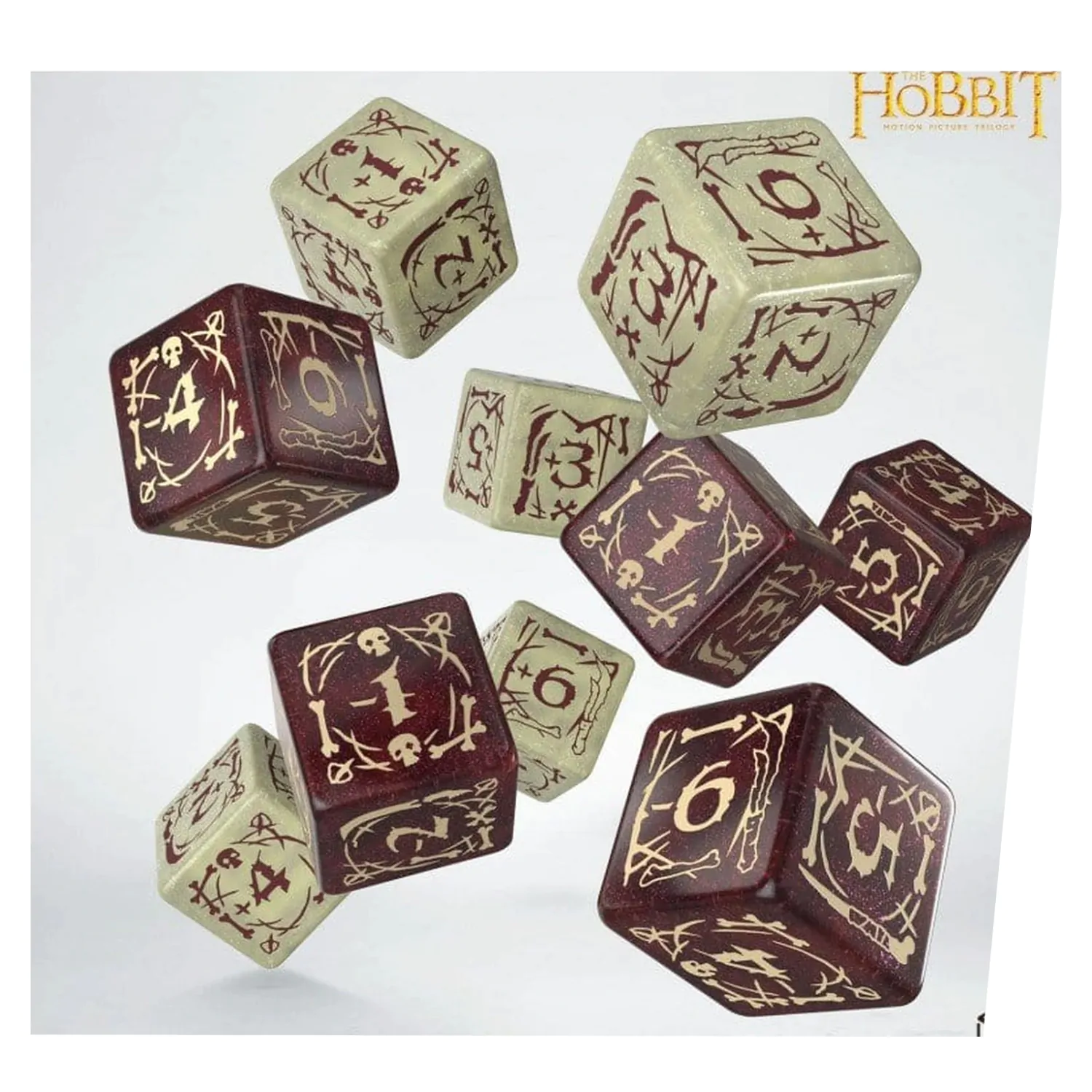 The Hobbit: 10 D6 sada kostek Goblins fotografii produktu