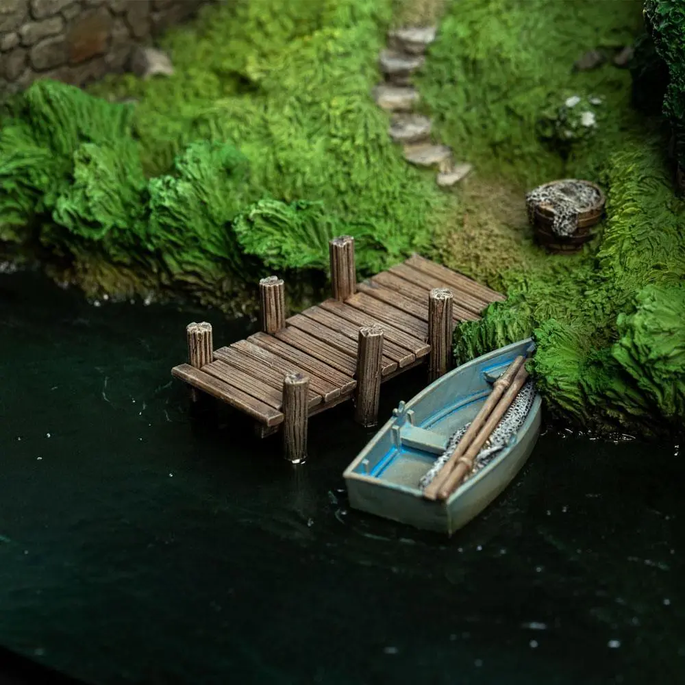 The Hobbit: An Unexpected Journey Hobbiton Mill & Bridge Environment 31 x 17 cm Prostředí Mlýna a Mostu fotografii produktu