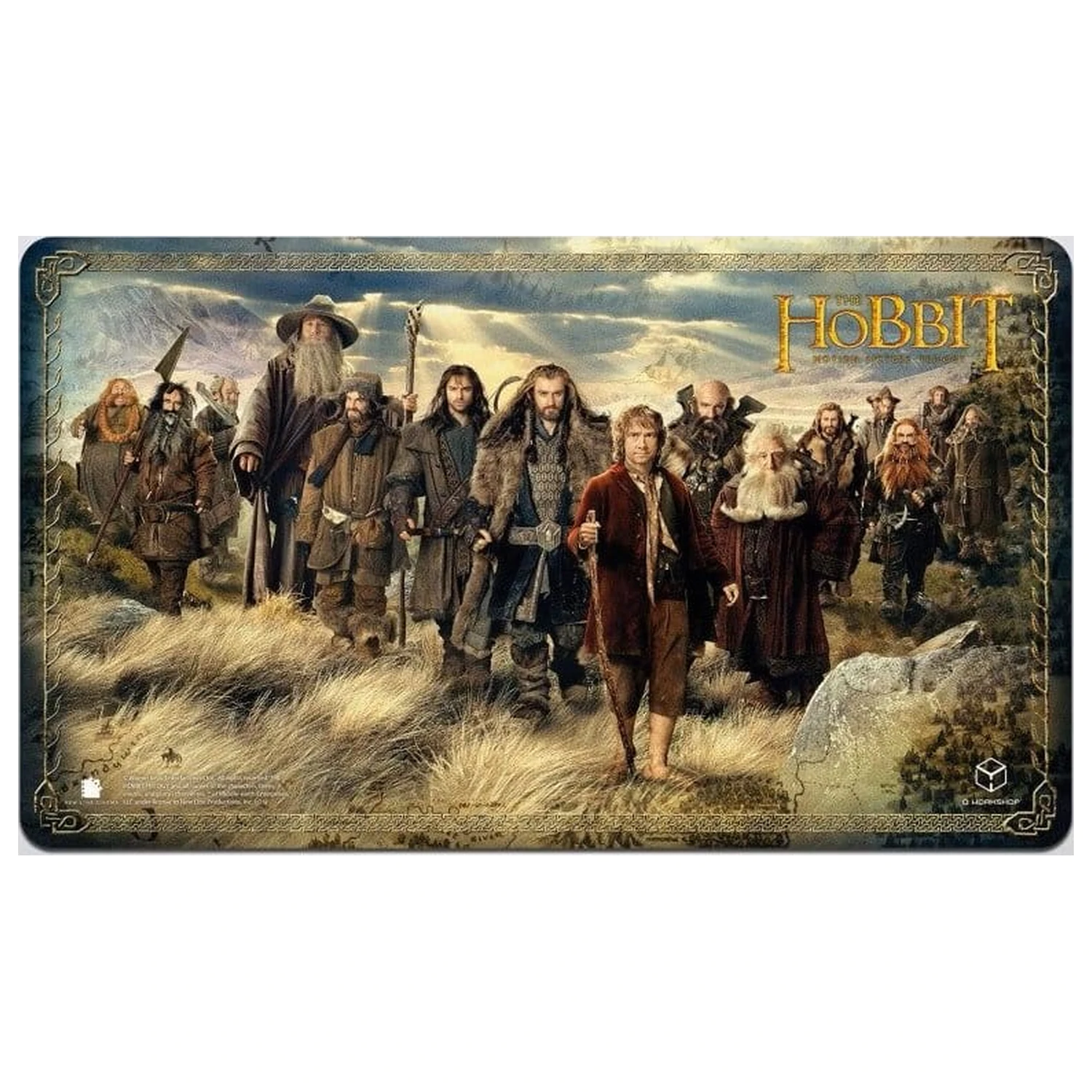 The Hobbit Playmat Thorin's Company fotografii produktu