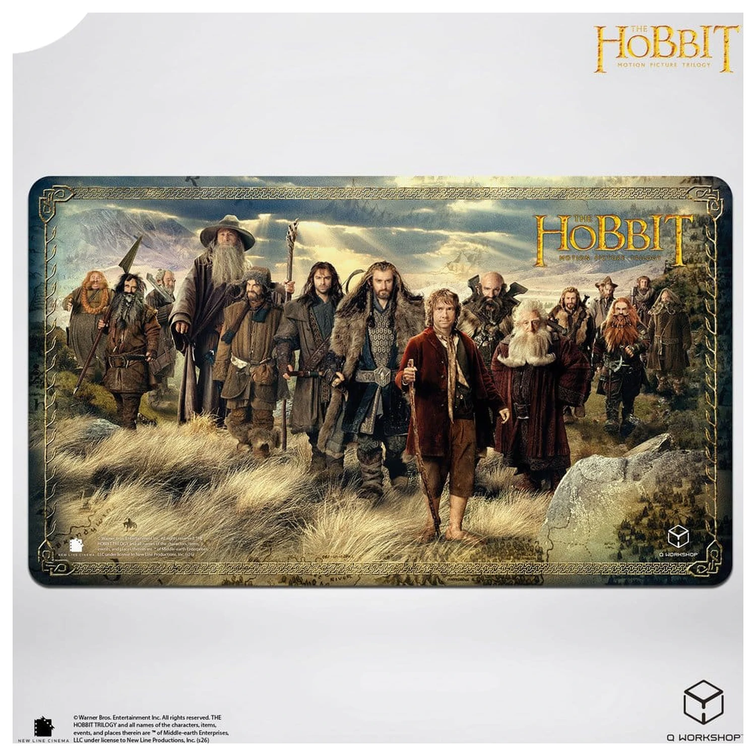The Hobbit Playmat Thorin's Company fotografii produktu