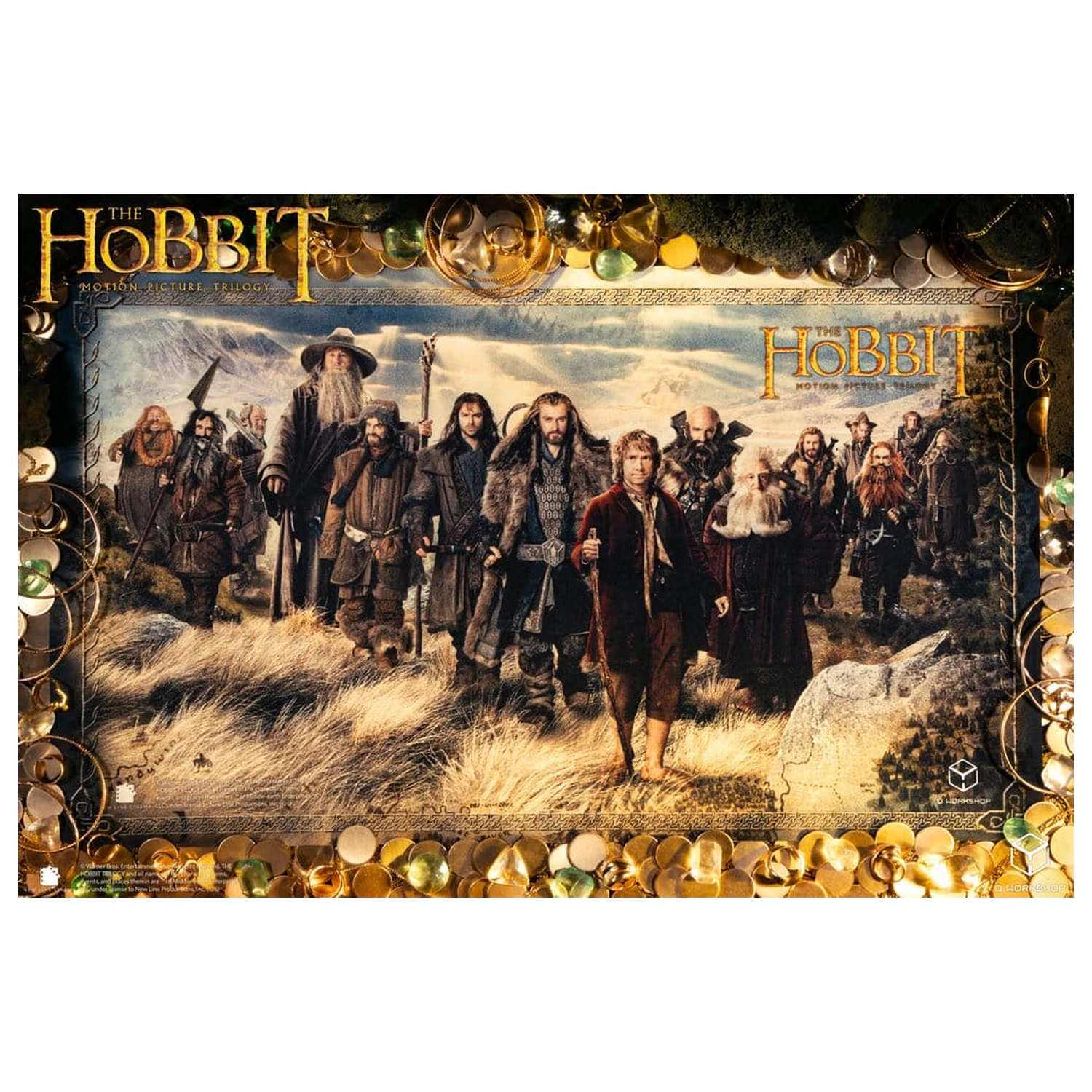 The Hobbit Playmat Thorin's Company fotografii produktu