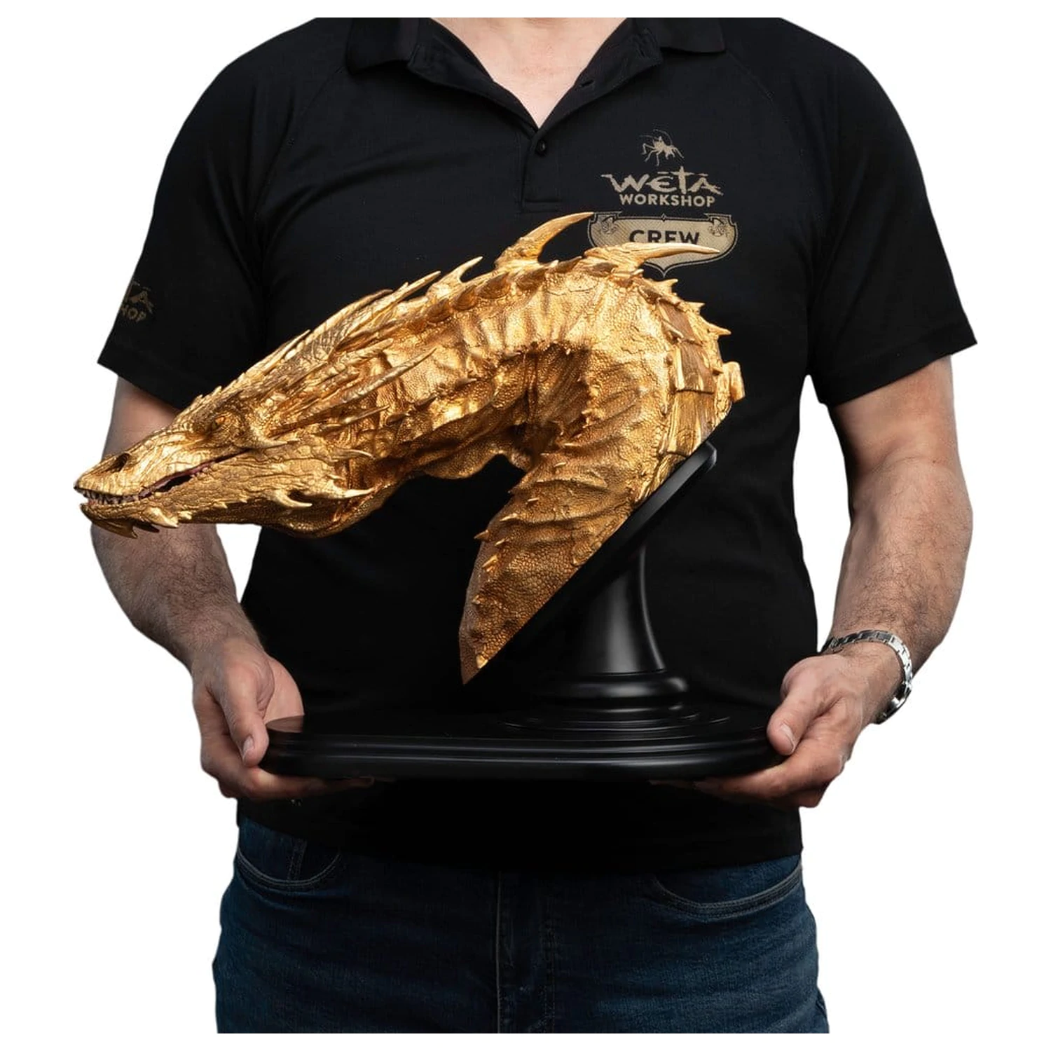 The Hobbit Bust Smaug the Golden 36 cm fotografii produktu