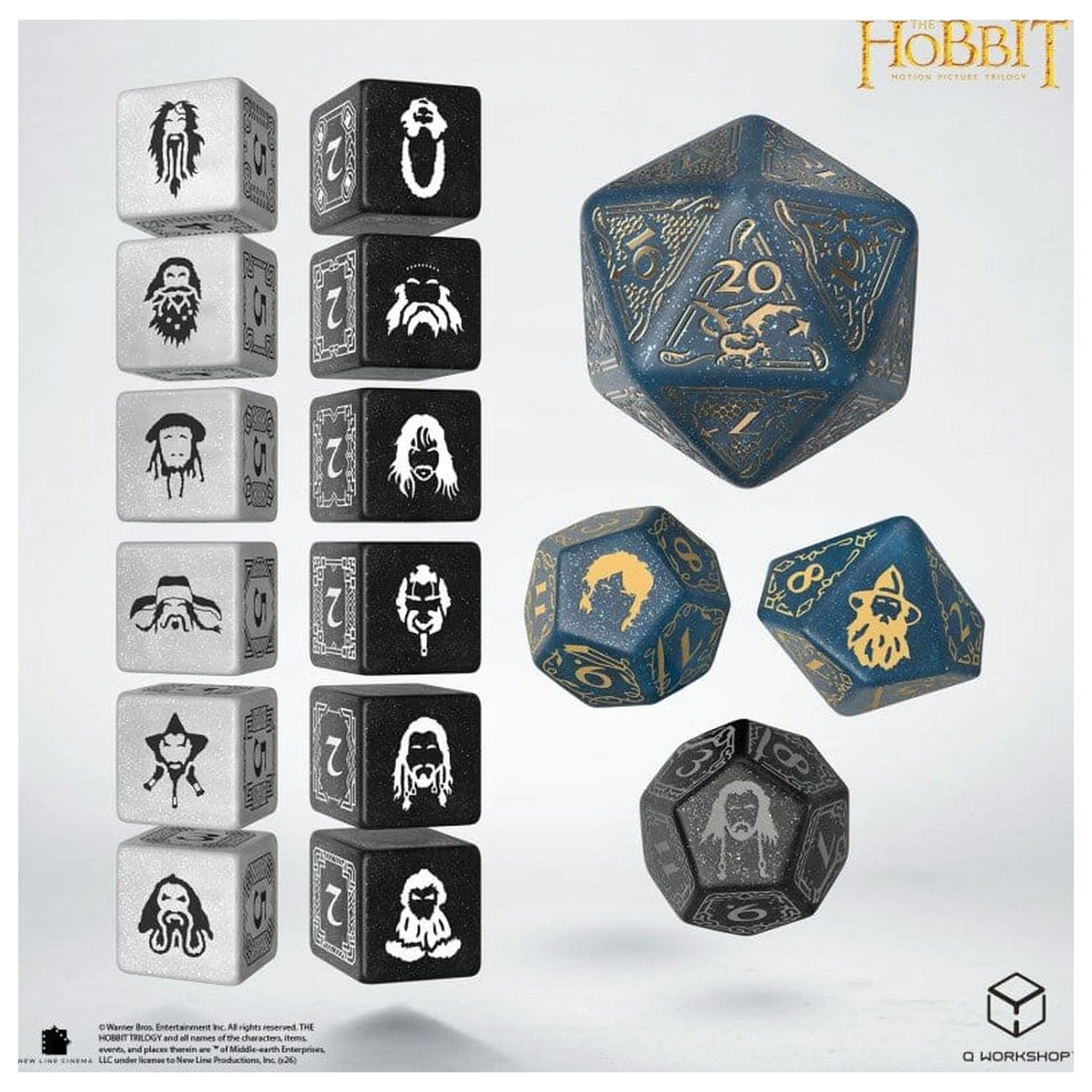 The Hobbit TCG sada kostek 16 kusů Aether Vale fotografii produktu