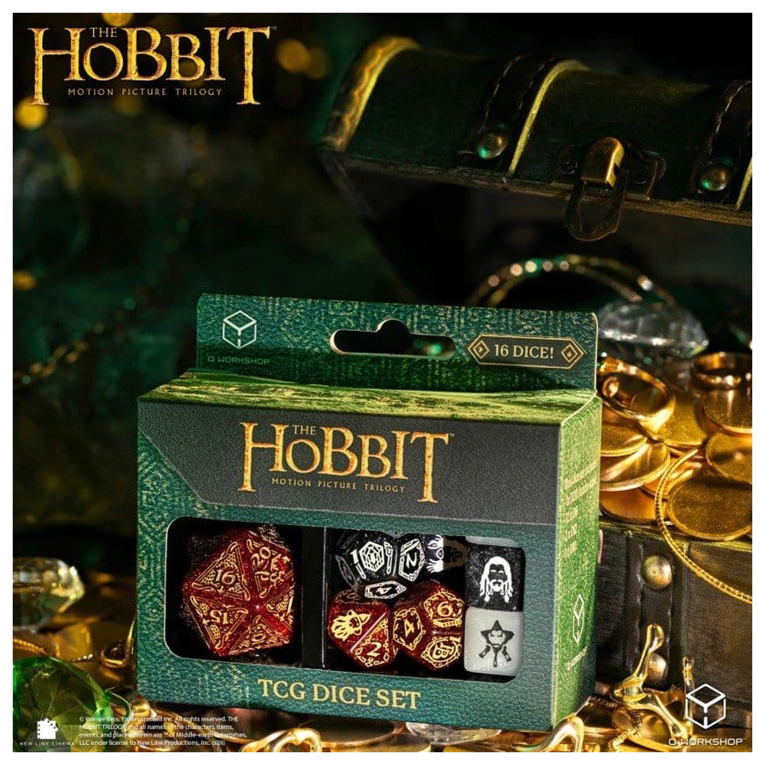 The Hobbit TCG sada 16 kostek Ember Hearth fotografii produktu