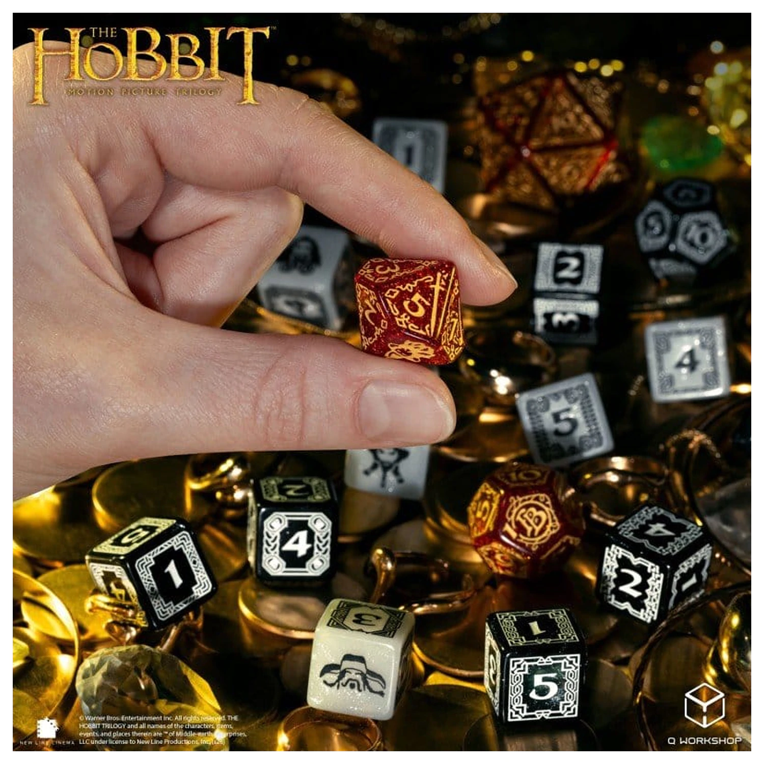 The Hobbit TCG sada 16 kostek Ember Hearth fotografii produktu