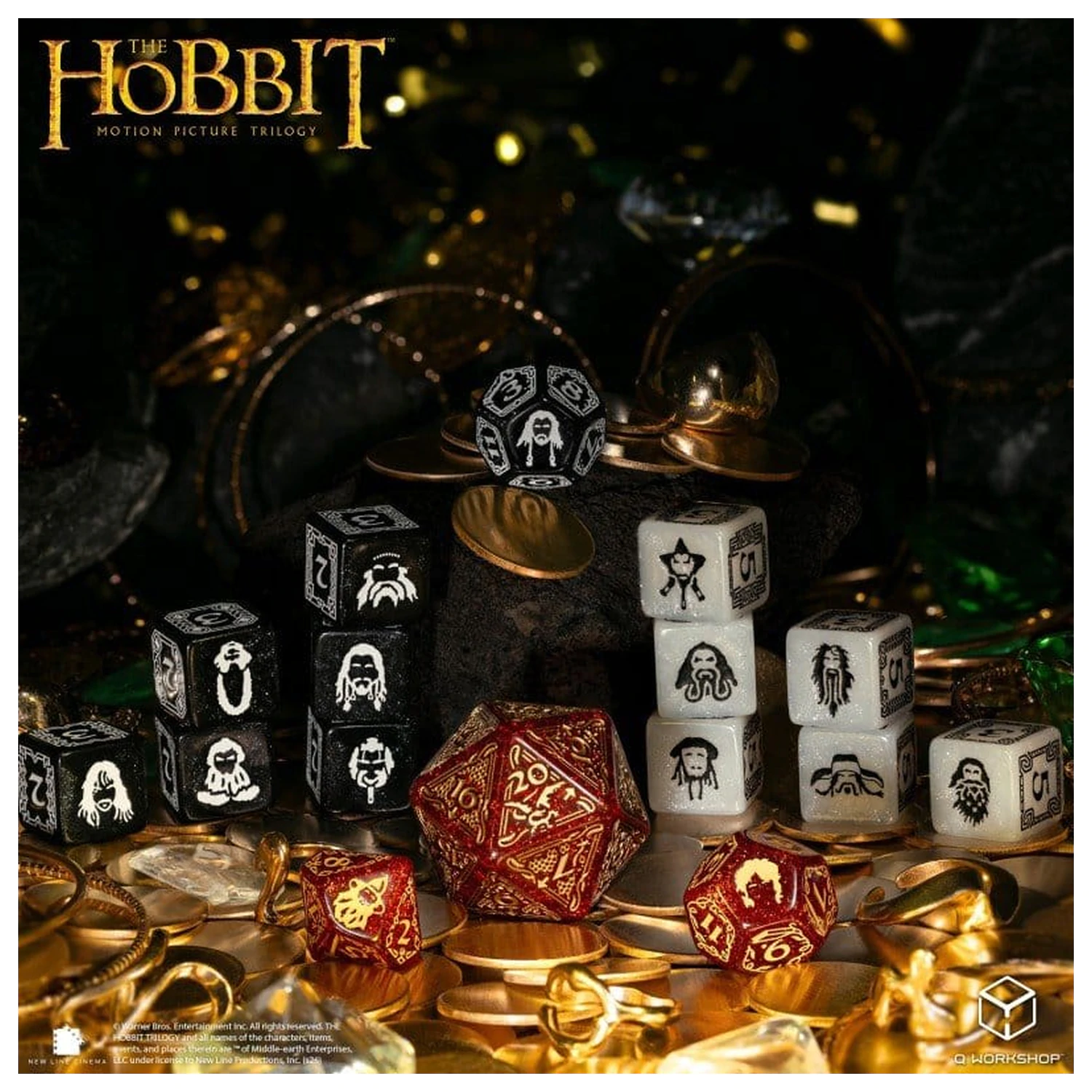 The Hobbit TCG sada 16 kostek Ember Hearth fotografii produktu